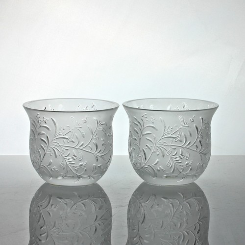 Paar teelichthalter lalique - paar,