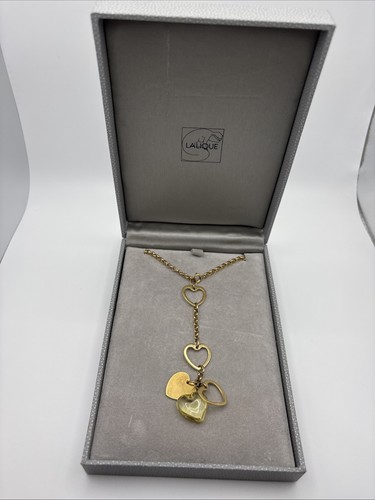 Lalique gold halskette gelb - lalique,