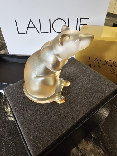 Brandneu lalique gold - lalique,