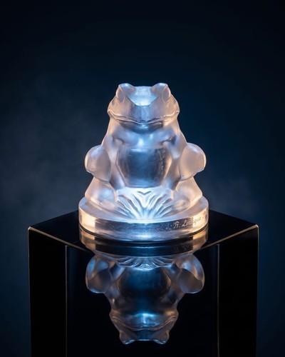 Lalique grenouille - grenouille, (frosch)