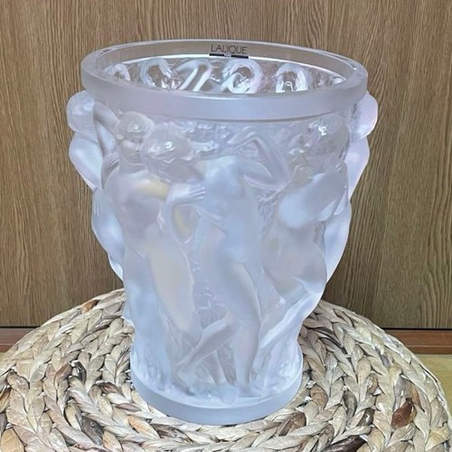 Lalique bacchantes vase - lalique,