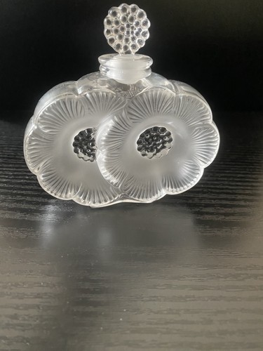 Lalique flacon deux fleur - deux,