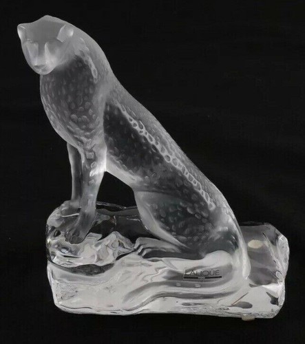 Lalique crystal gepard der - lalique,