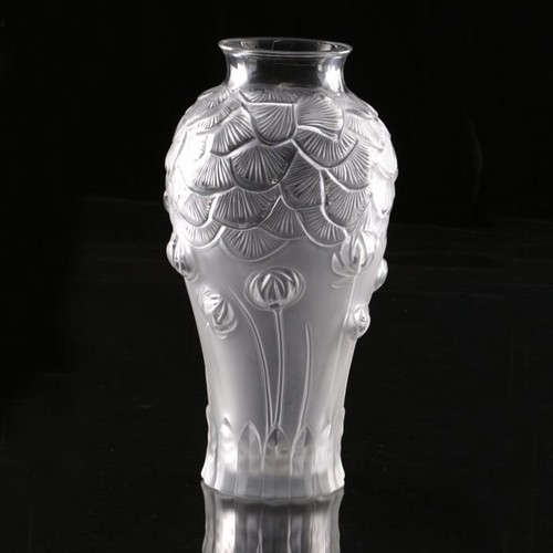 1996 kristall lalique vase - kristall,