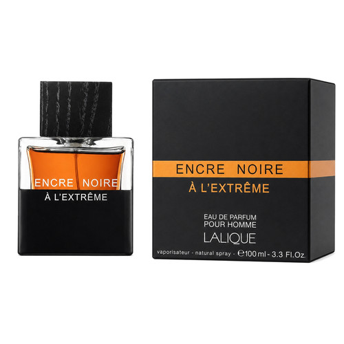 Lalique encre noire - noire, à