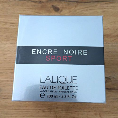 Lalique encre noire - noire, eau