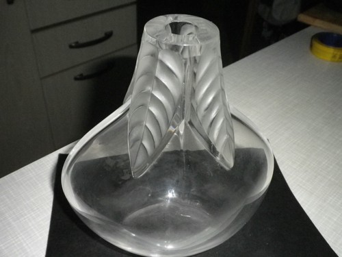 Lalique kristall vase - kristall,