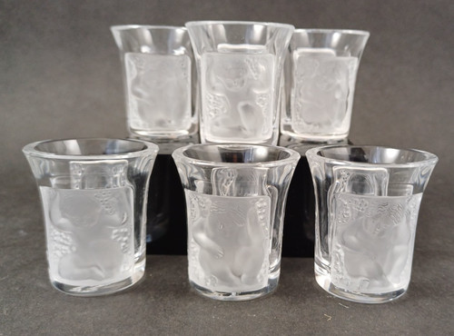 Lalique likörgläser les - 6,