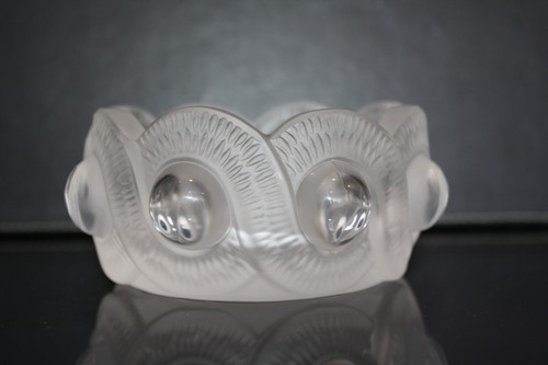 Lalique gao crystal ashtray - *gao*,