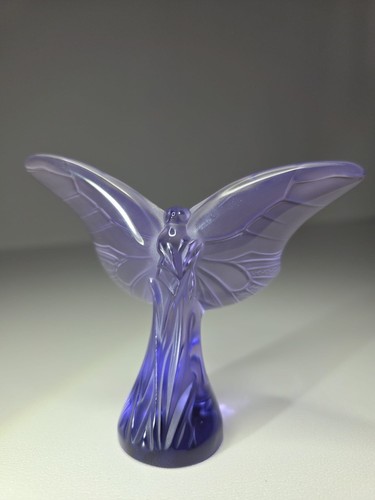 Lalique papillon amethyst - lalique, "papillon"