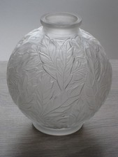 Vase Glas Art Deko Jugendstil