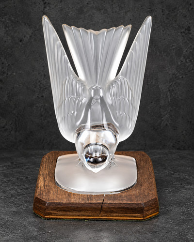 Glas buchstütze lalique - glas-buchstütze,
