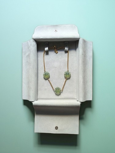 Lalique halskette blumen - halskette,