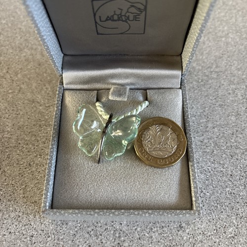 Lalique kleiner aqua silber - lalique,