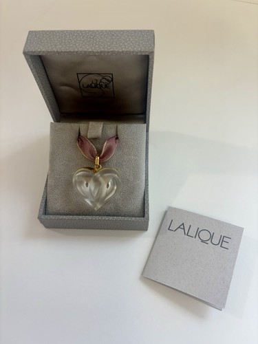 Lalique kristallglas anhänger - lalique,