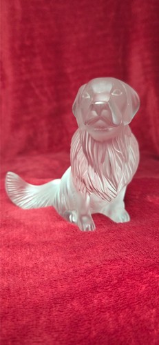 Lalique golden retriever - lalique, "golden