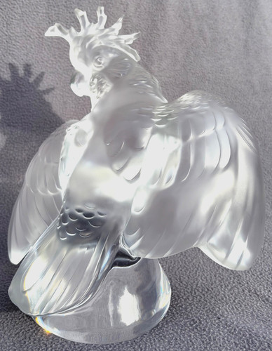 Lalique ara cockatoo kakadu - lalique,