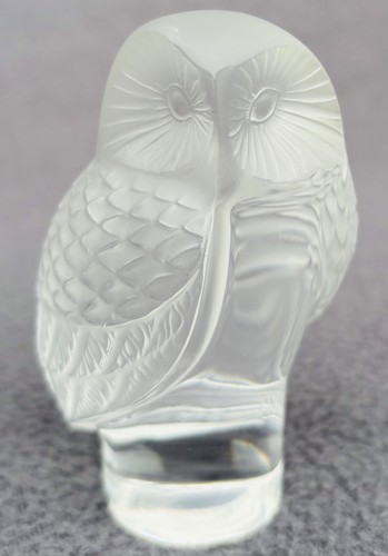 Lalique chouette owl - lalique, /