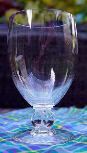 Vintage lalique glas vase - vintage,