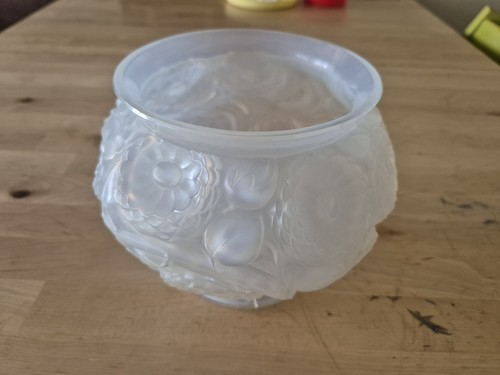 Lalique vase soucis 1930er - vase,