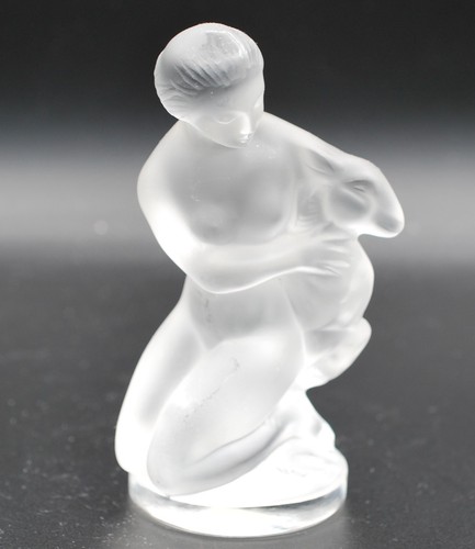 Lalique kunstobjekt dame und - lalique:, "dame