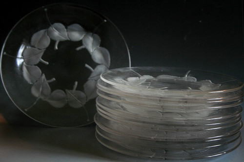 6er set lalique - lalique, rolleboise