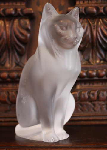 Lalique katze chat cat - lalique,